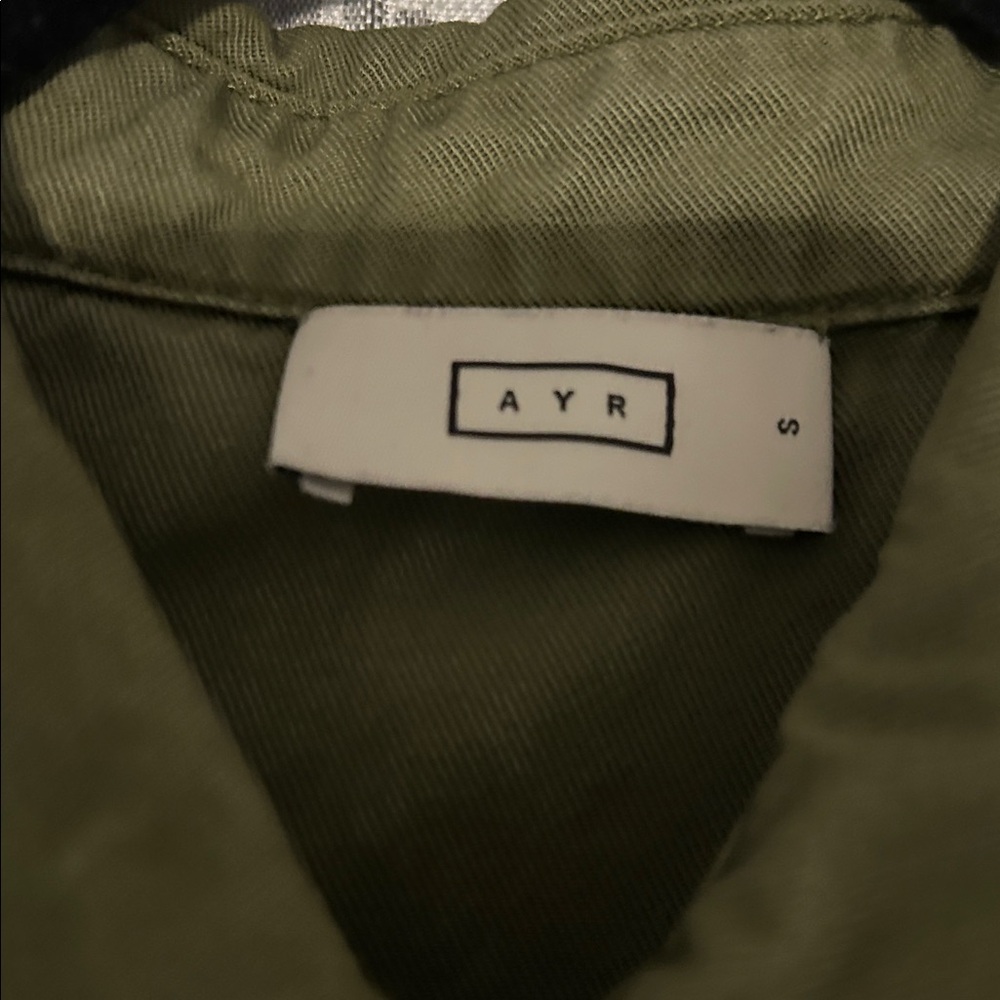 AYR Green Shirt size small - Picture 2 of 4